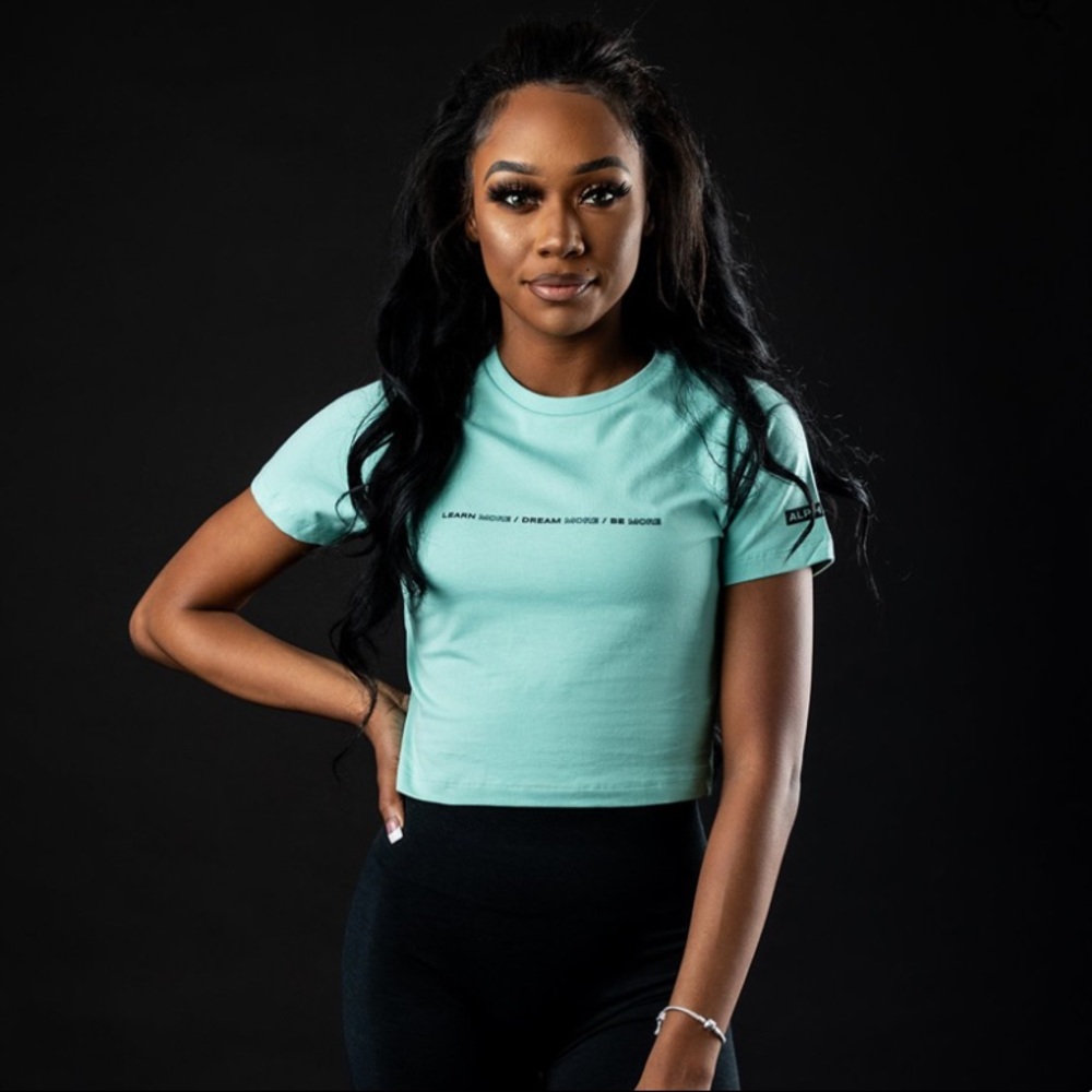 NWT Alphalete LDB-More Fitted Crop